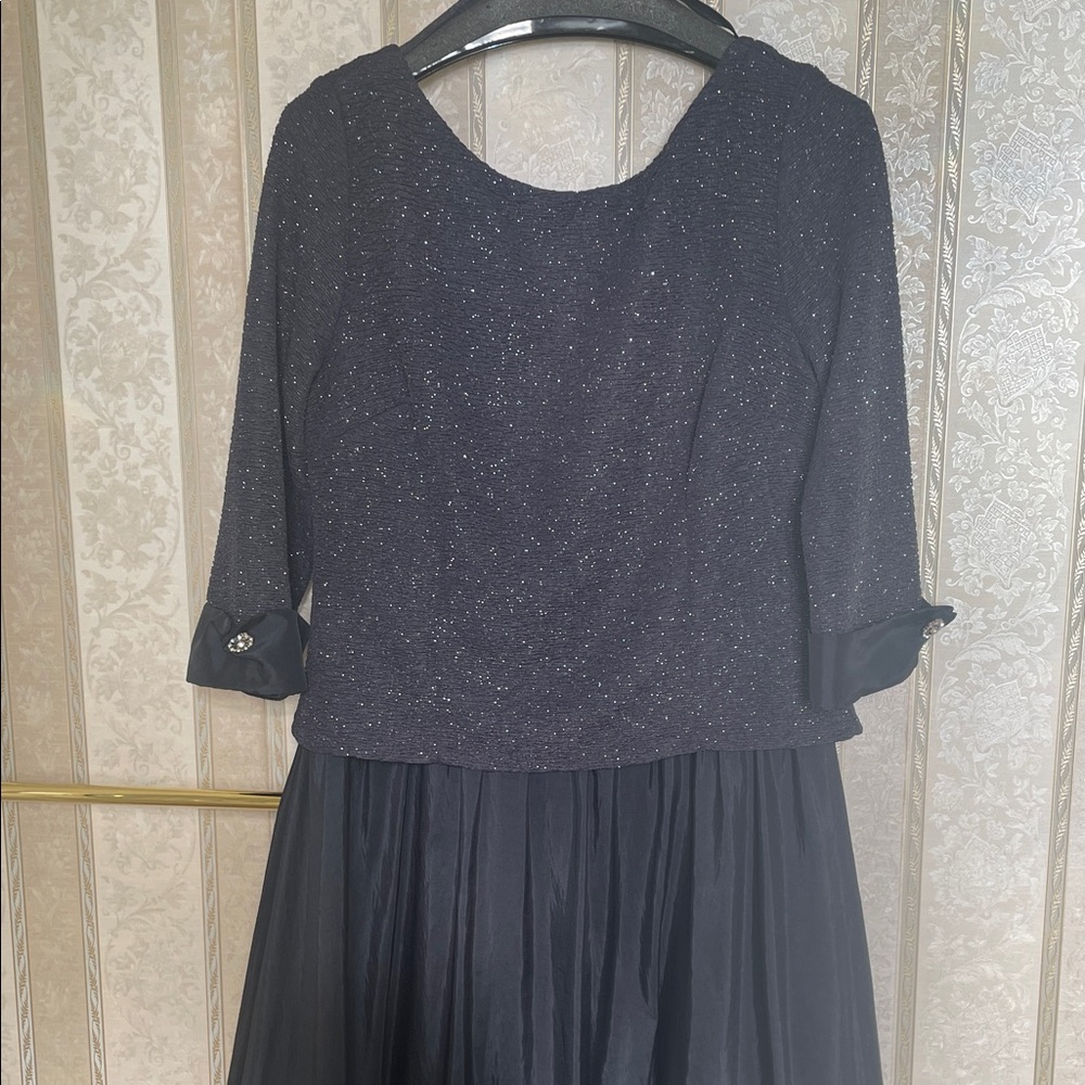 Elegant Black Sparkle Dress by Jessica Howard